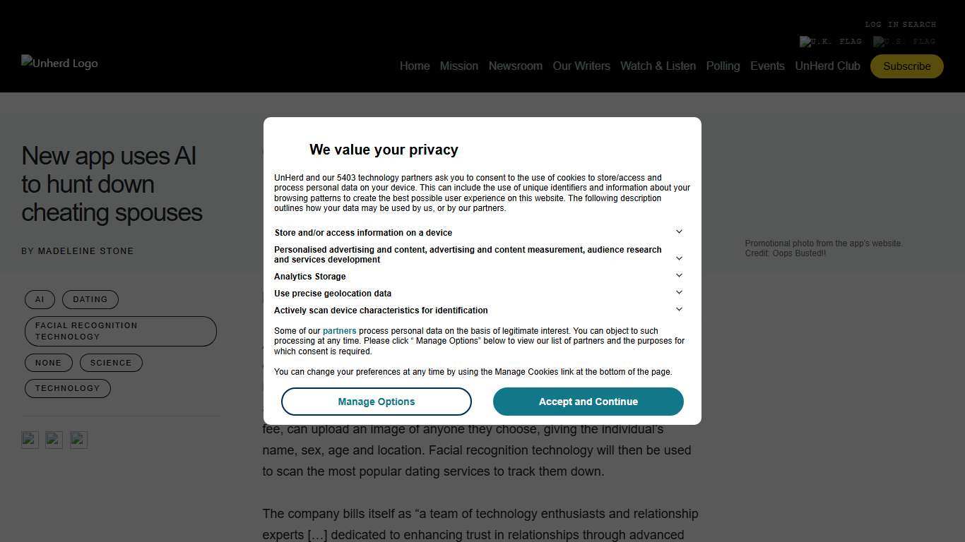 New app uses AI to hunt down cheating spouses - UnHerd